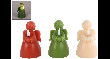 Led kaar engel collectie/ 3stuks/diverse kleuren/