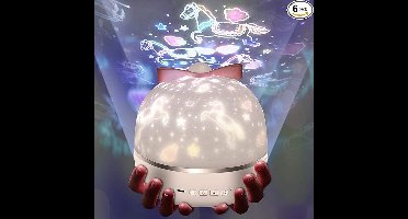 Sterrenhemel Lamp - Sterrenhemel Projector Kind - Sterrenhemel Verlichting Kinderkamer - Nachtlampje Kind | Baby - Cadeau Kind