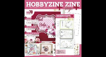 Hobbyzine 70 - Het leukste kaartenmagazine! - 4 gratis knipvellen - Gratis verzonden - HZ02670