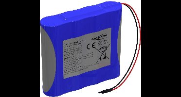 Ansmann 4S1P Akkupack 4x 18650 Kabel Li-Ion 14.4V 2600mAh Accupack Aantal cellen: 4 Li-ion 14.4 V 2600 mAh