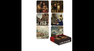 Onderzetter - Meesterwerken 17e eeuw