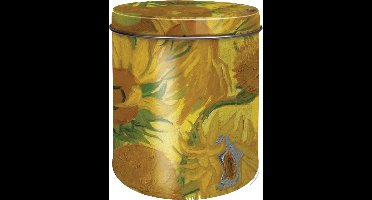 Stroopwafel blik - Zonnebloemen - Van Gogh