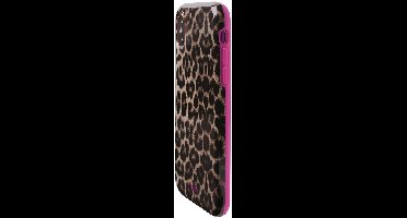 Puro, Hoesje Geschikt voor Apple iPhone XS Max Glam Leopard Serie Chic en Duurzaam, Bruin