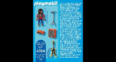 Rockster / Chanteur de rock avec guitare