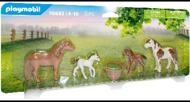 PLAYMOBIL Country Pony's met veulens - 70682