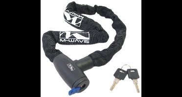 Kettingslot M-Wave ø6 x 6 x 850 - zwart