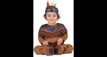 Kostuums voor Baby's My Other Me Bruin nativo americano 2 Onderdelen - 12-24 Maanden