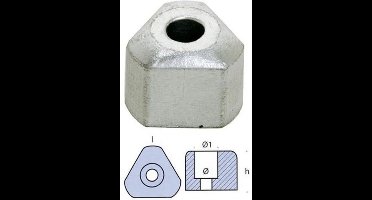 Tecnoseal Gori-anode 20-30 Mm Zilver 6 mm
