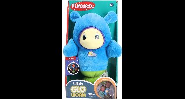 Playskool Gloeiworm knuffel nachtlampje muziekfunctie baby speelgoed.
