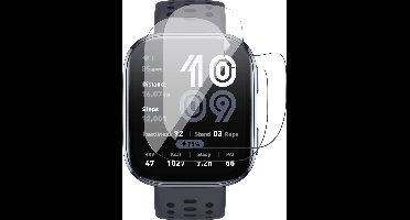 Screenprotector geschikt voor Amazfit Bip 6 - 2x FlexGuard Screen Protector