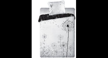 Dreamee Dekbedovertrek Paardenbloemen 140 x 200 cm 70 x 90 cm - 100% katoen