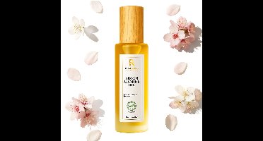 RNCosmetics - Argan olie – Argan olie met Jasmijn - Voor Haar en Baard - Argan Jasmine Olie 100ml – Hydraterende & Verzachtende Olie voor Haar, Huid, Nagels & Baard–100% Pure Arganolie met Natuurlijke Jasmijn–Voedt, Herstelt & Glans met Elegante Geur