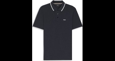 BOSS Parlay regular fit polo - pique - donkerblauw