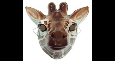 Masker giraffe (plastic)