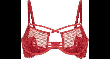 Hunkemöller Niet-voorgevormde beugel bh Milana Rood C85