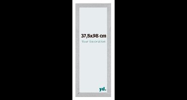 Your Decoration - Puzzellijst 37,5x98 cm - Zilver Mat - Puzzellijst 1500-2000 stukjes - MDF Fotolijst - Mura