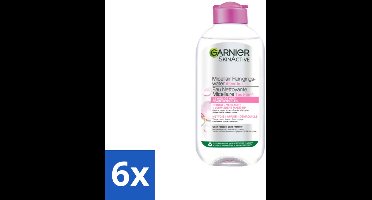 6 x Garnier - SkinActive - Micellair Water - Gevoelige Huid - Gezichtsreiniger - 200 ml - Micellair Water - Gezichtsreiniger - Gevoelige Huid - Make-up Remover - Alcoholvrij