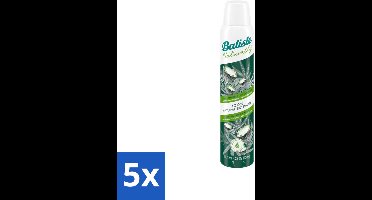 Batiste - Naturally Coconut Milk & Hemp Seed Oil - Droogshampoo - Anti-Pluis en Verfrist - 100% Natuurlijk - 200ml - Bulkverpakking - 5 stuks