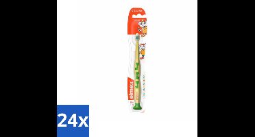 24 x Elmex - Tandenborstel - Leertandenborstel Zacht (0-3 jaar) - Peuterverzorging - 1 tandenborstel - Leertandenborstel - Tandenborstel Voor Baby - Tandenborstel Voor Peuter - Tandenpoetsen Baby - Mondhygiëne Baby