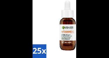 Garnier - SkinActive - Nachtserum - Anti-Pigmentvlekken - 10% Vitamine C & Hyaluronzuur - 30 ml - Bulkverpakking - 25 stuks
