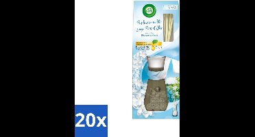 Air Wick - Geurstokjes - Soft Cotton - Essentiële Oliën - 33 ml - Bulkverpakking - 20 stuks