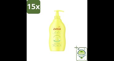 15 x Zwitsal - Anti-Klit Shampoo - Voor Makkelijk Doorkambaar Haar - 400 ml - Grootverpakking - Baby Shampoo - Anti-klit Shampoo - Zwitsal Shampoo - Baby Haarverzorging - Zachte Shampoo