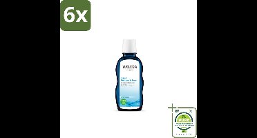 WELEDA - Reiniger & Toner 2‑in‑1 - 100 ml - Voordeelverpakking - 6 stuks - Reiniger - Toner