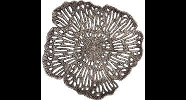 PTMD - Wandpaneel Ryhann - Zilver - 65x65x9cm