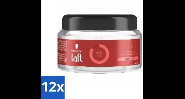 Taft - V12 - Styling Gel - Supersnelle fixatie - 250 ml - Voordeelverpakking - 12 stuks