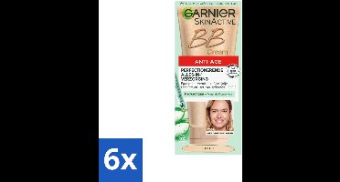 Garnier - SkinActive - BB Cream Light - Anti-Aging - Getinte Dagcrème - 50 ml - Voordeelverpakking - 6 stuks