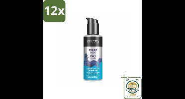 John Frieda – Haarolie – Dream Curls Curl Defining Crème Oil – Krulverzorging – 100 ml - Voordeelverpakking - 12 stuks - Haarvoeding - Krulcrème