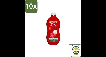 10 x Garnier - Body - Bodylotion - Repair - Herstellend & Hydraterend - 400 ml - Grootverpakking - Bodylotion - Herstellende Lotion - Hydraterende Lotion - Droge Huid - Huidverzorging