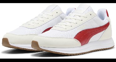 PUMA R78 Lightwind Unisex Sneakers - PUMA White-Candy Apple-Warm White