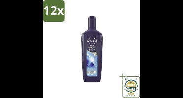 Andrélon - Men - Hair & Body - Shampoo - 300 ml - Voordeelverpakking - 12 stuks - Douchegel - Eucalyptus
