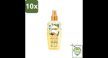 10 x Lovea – Leave-in Spray – Monoï & Shea Anti-Klit – Ontwarrend – 150 ml - Grootverpakking - Haarkleur - Haartypen - Haarspray - Haartypen - Haartypen