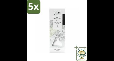 5 x Therme - Zen White Lotus - Geurstokjes - Langdurige Geur - Aromatisch - 150ml - Grootverpakking - Geurstokjes - Geur - Aromatisch - Witte Lotus - Jasmijn