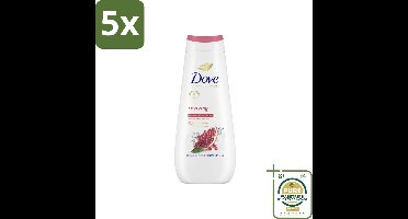 5 x Dove Douchecrème - Reviving - Granaatappel & Hibiscus - 400 ml - Grootverpakking - Douchecrème - Reviving - Granaatappel - Hibiscus - Huidverzorging