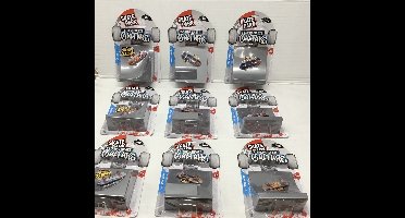 3 x vinger skate board met baan Skatebaan met skatebord 3 stuks