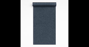 Dutch Wallcoverings - Renaissance - Water Marked Fabric Blue - Vliesbehang - 10m x 53cm - RE521086