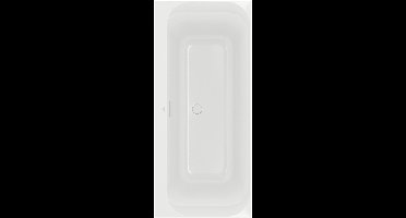 Villeroy & Boch Loop duobad - 180x80cm - rechthoek - acryl Wit Alpin glans