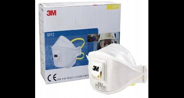 3M 9312+ Stofmasker met Ventiel - FFP1 Bescherming