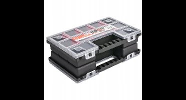 Dubbele Gereedschapskoffer NORS12DUO - Flexibel in Transparant