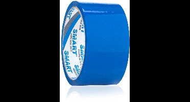 Smart Pakkingstape Blauw 48mm x 50m - 1 Rol