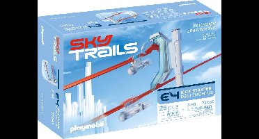 PLAYMOBIL SKY TRAILS Kick Starter - Automatische dubbele start voor parallelle banen - Creatieve en spannende teamduels - Voor SKY TRAILS-banen - Leeftijd 7+ - 72060