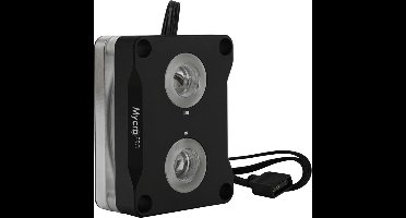 Thermal Grizzly AMD Mycro Direct-Die Pro - Waterblok voor processor 3-pin - G1/4" female - ARGB LEDs - zwart, zilver