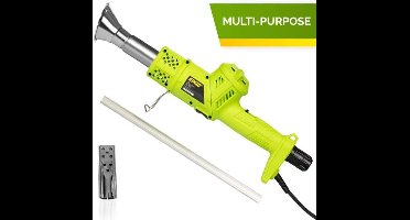 LeeuwenChoice® Onkruidbrander - Onkruidverdelger Elektrisch - 200W - Onkruidverwijderaar - Dakbrander tot 650 Graden °C - Groen/Grijs