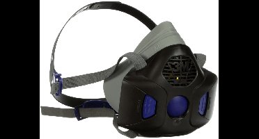 3M HF-800 Secure Click Halfgelaatsmasker MEDIUM