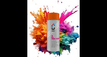 CROP RAL 2004 Zijdeglans Zuiver Oranje spuitbus 400ml