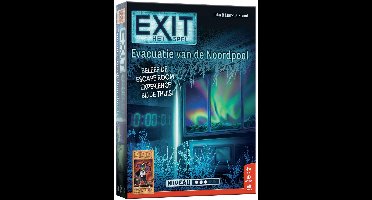 999 Games - EXIT - Evacuatie van de Noordpool - Breinbreker - Escape Room Spel