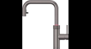 Quooker Flex Square Gunmetal | Kokendwaterkraan | Flexibele uittrekslang